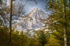 Slovenia, Triglav National Park. Landscape with Julian Alps in autumn. Art Print